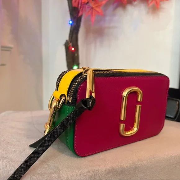 Marc Jacobs multi colored leather  Crossbody . Used. - Picture 6 of 8
